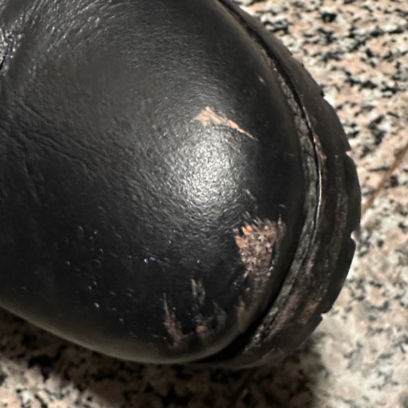 Jimmy Choo Black Leather Ankle Booties - Picture 4 of 7